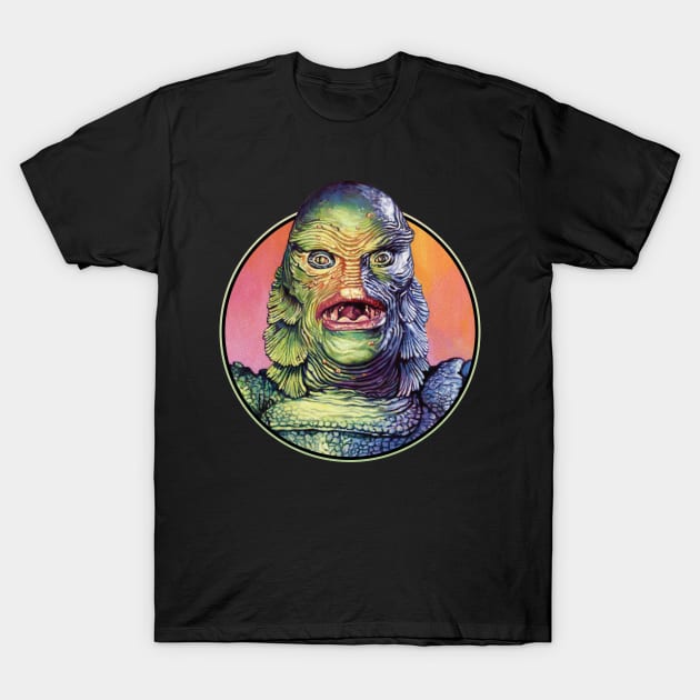 CREATURE FROM THE BLACK LAGOON T-Shirt by THE HORROR SHOP
